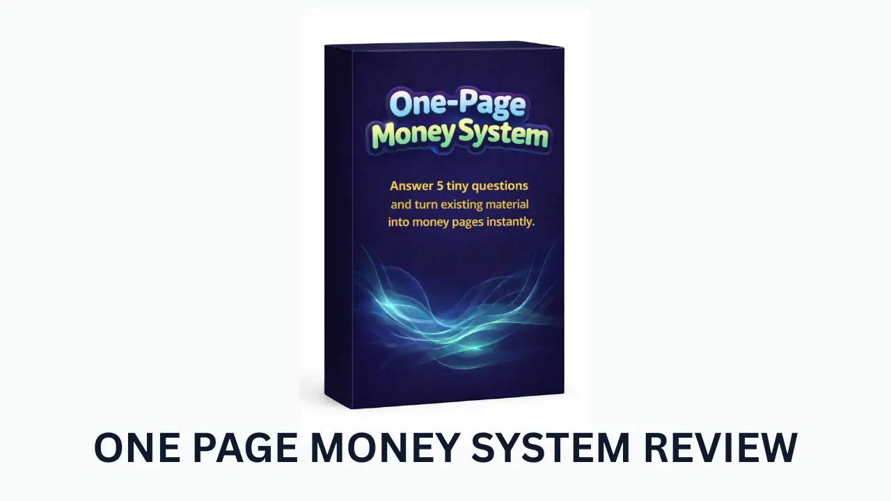 One Page Money System Review