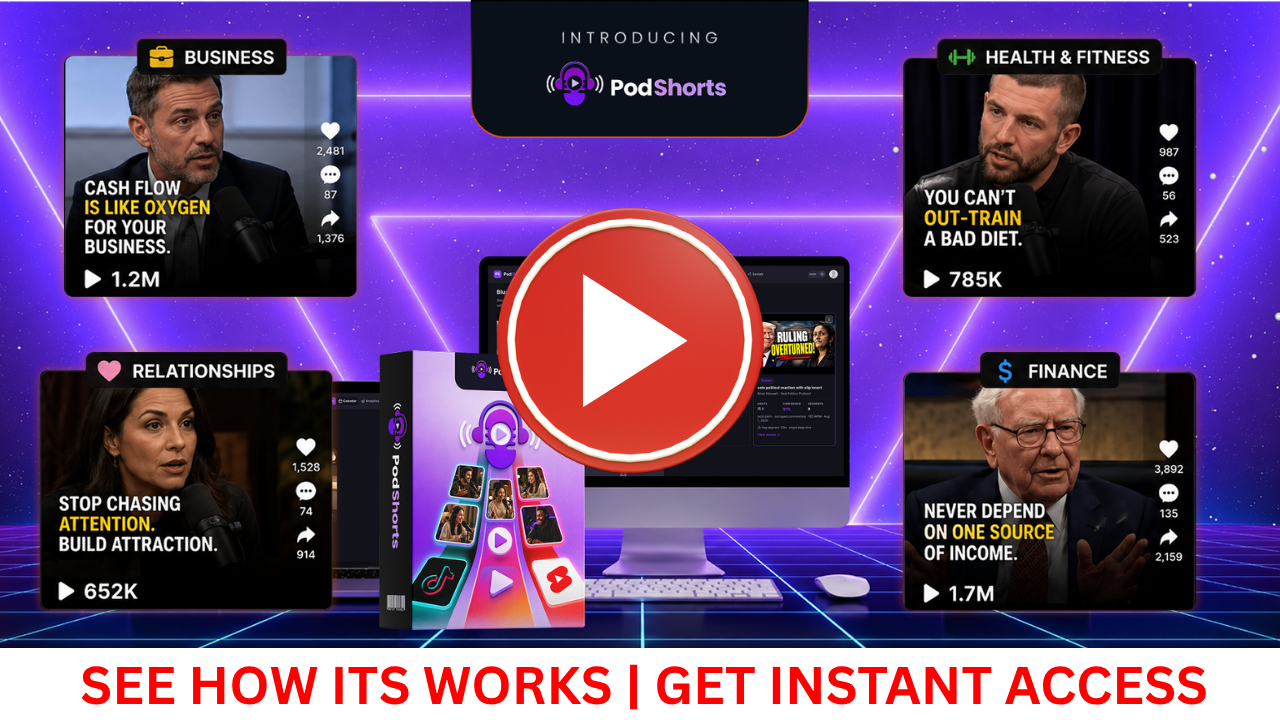AI Podcast Software Dashboard Interface